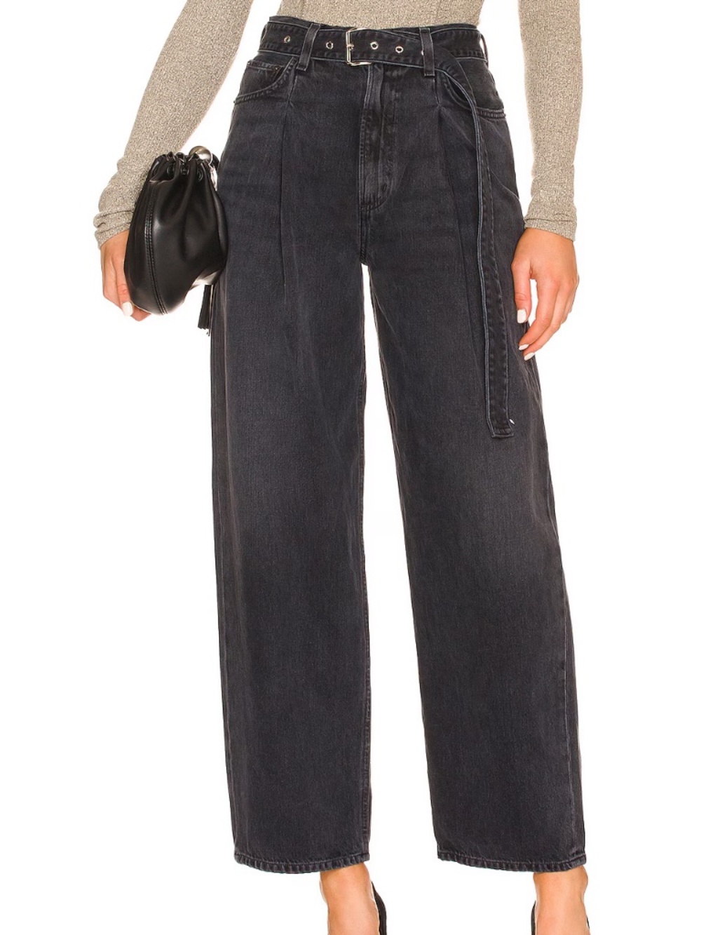 Agolde Baggy Belted Jeans
